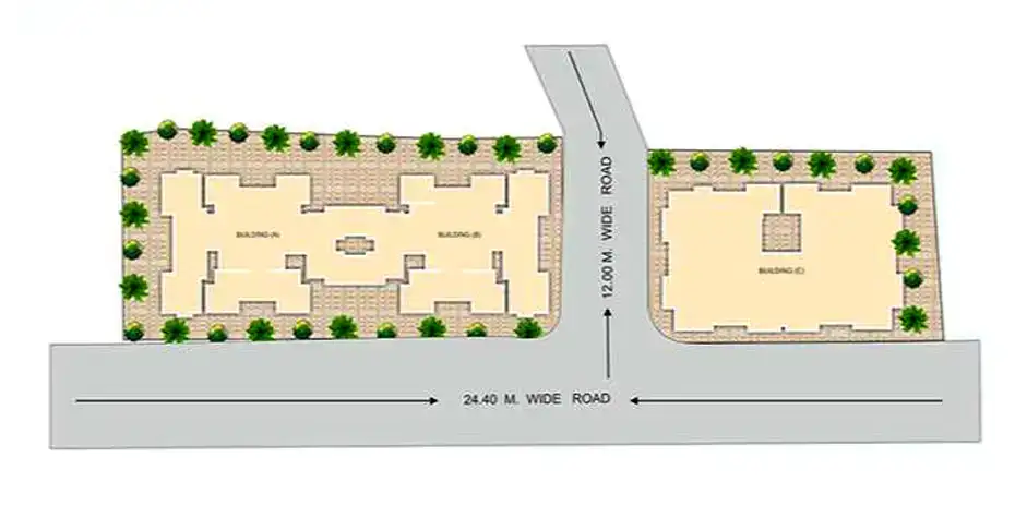 Rounak Residency Floor Plan
