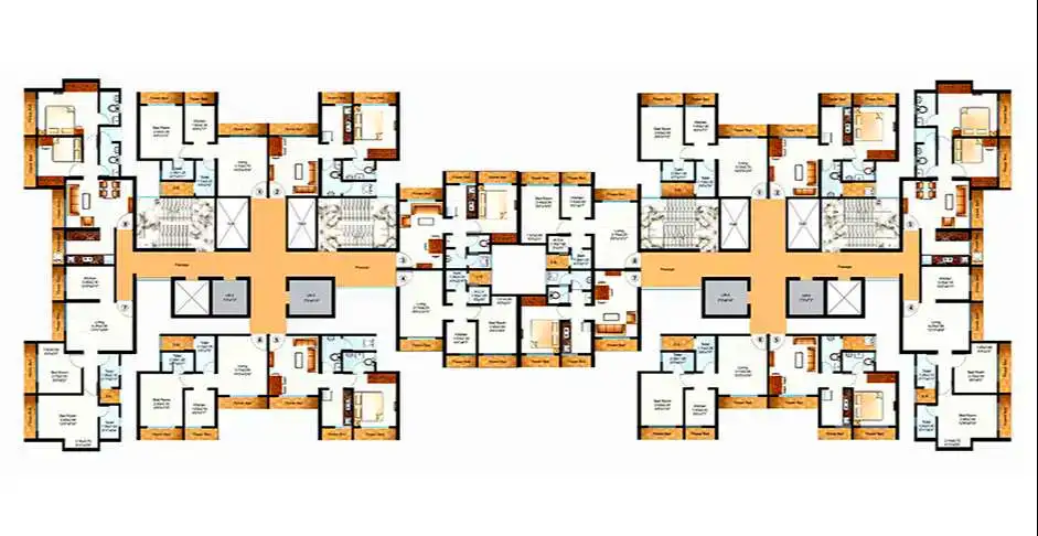 Rounak Residency Floor Plan